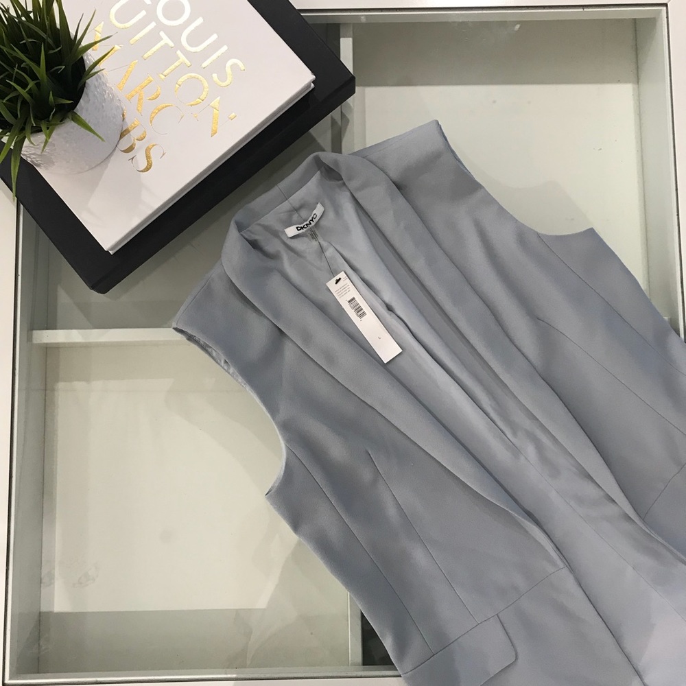 DKNYC Long Vest - Picture 2 of 4